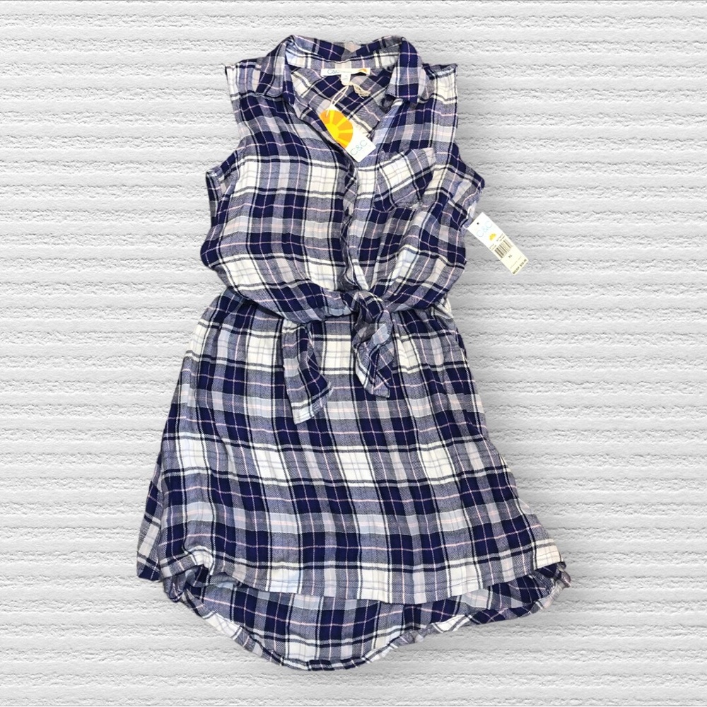 C&C California | Tie front |Shirtdress